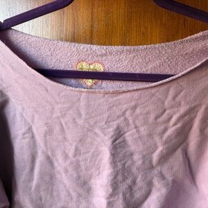 LoveShackFancy x Beach Riot Jennifer Sweatshirt cropped